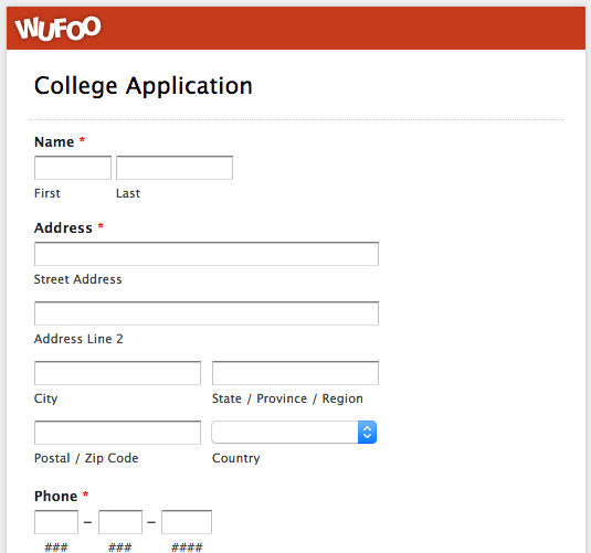 Top 5 Event Registration Form Templates Wufoo