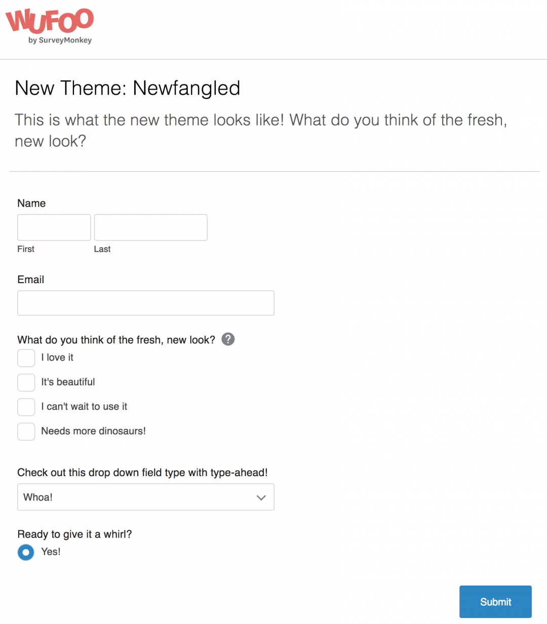 Wufoo Newfangled Theme